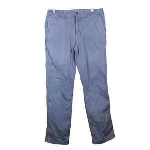 American Eagle Outfitters Mens Jeans Gray Denim Original Straight 33x32
